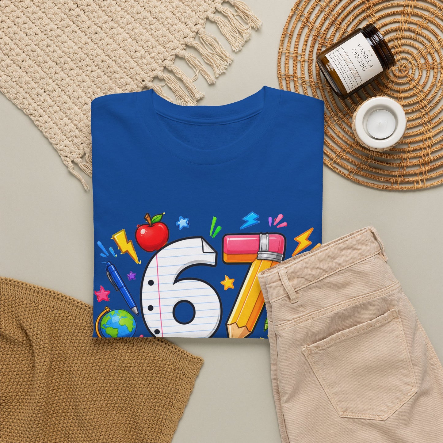 Teacher – "Literally the School Year 2026–2027" Colorful Back-to-School Tee