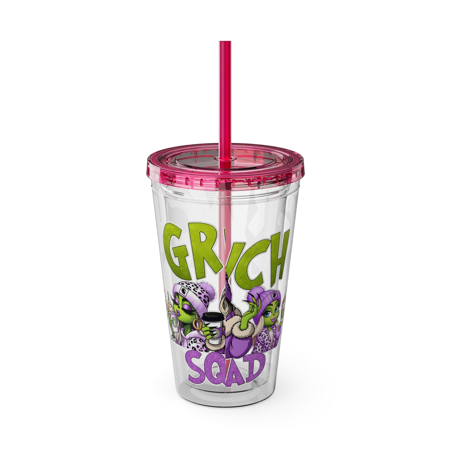 Sunsplash Tumbler with Straw, 16oz