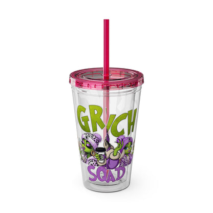 Sunsplash Tumbler with Straw, 16oz