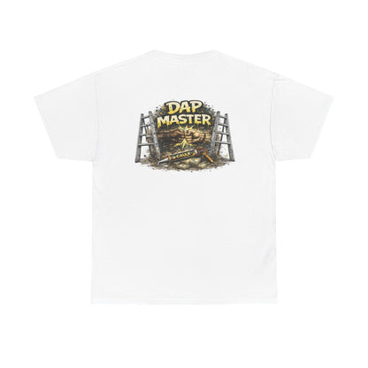 DAP Master Construction Worker Graphic T-Shirt | Caulking Contractor Tee
