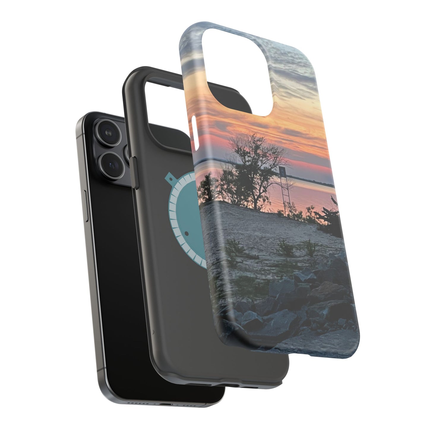 Sunset Shore Magnetic Impact-Resistant Phone Case