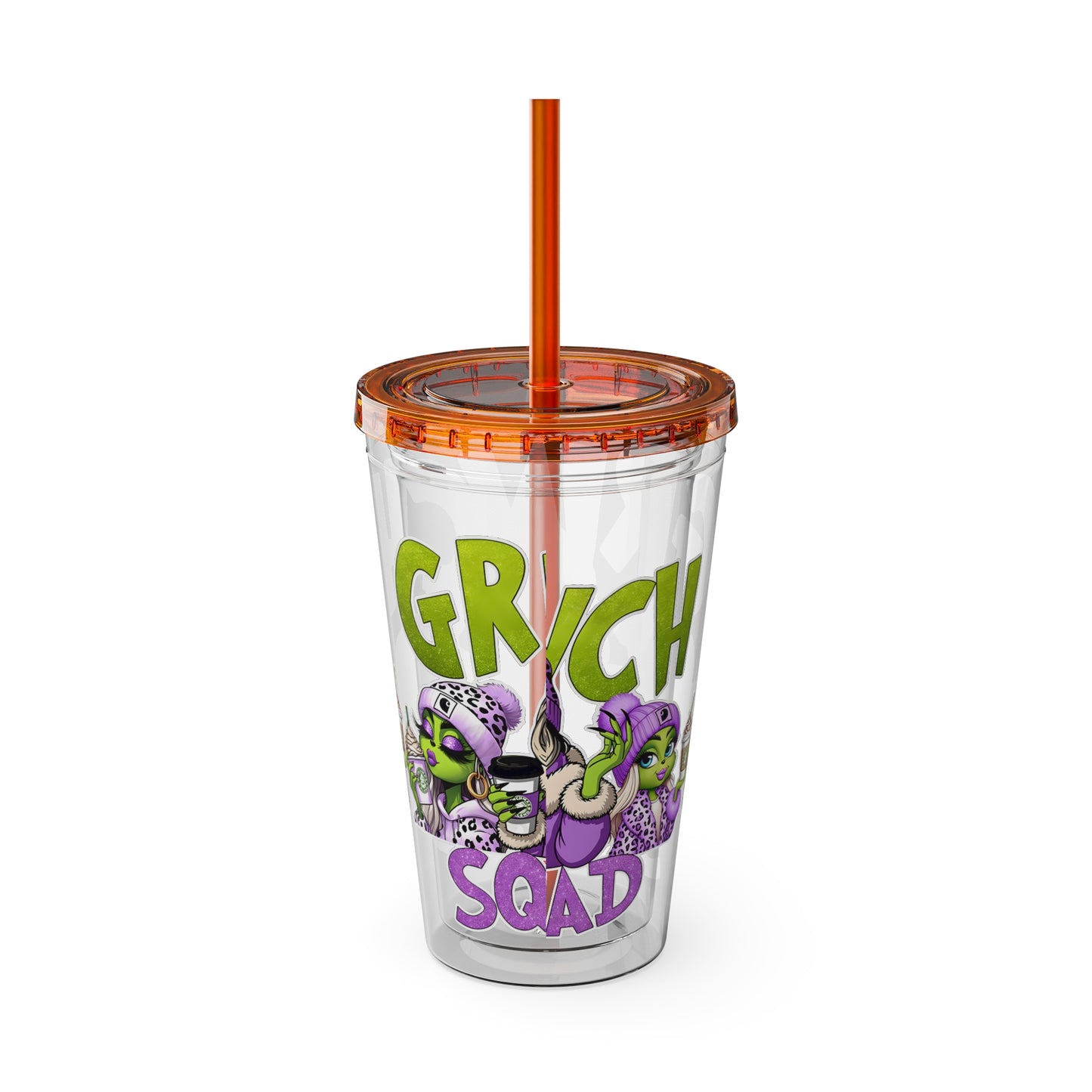 Sunsplash Tumbler with Straw, 16oz