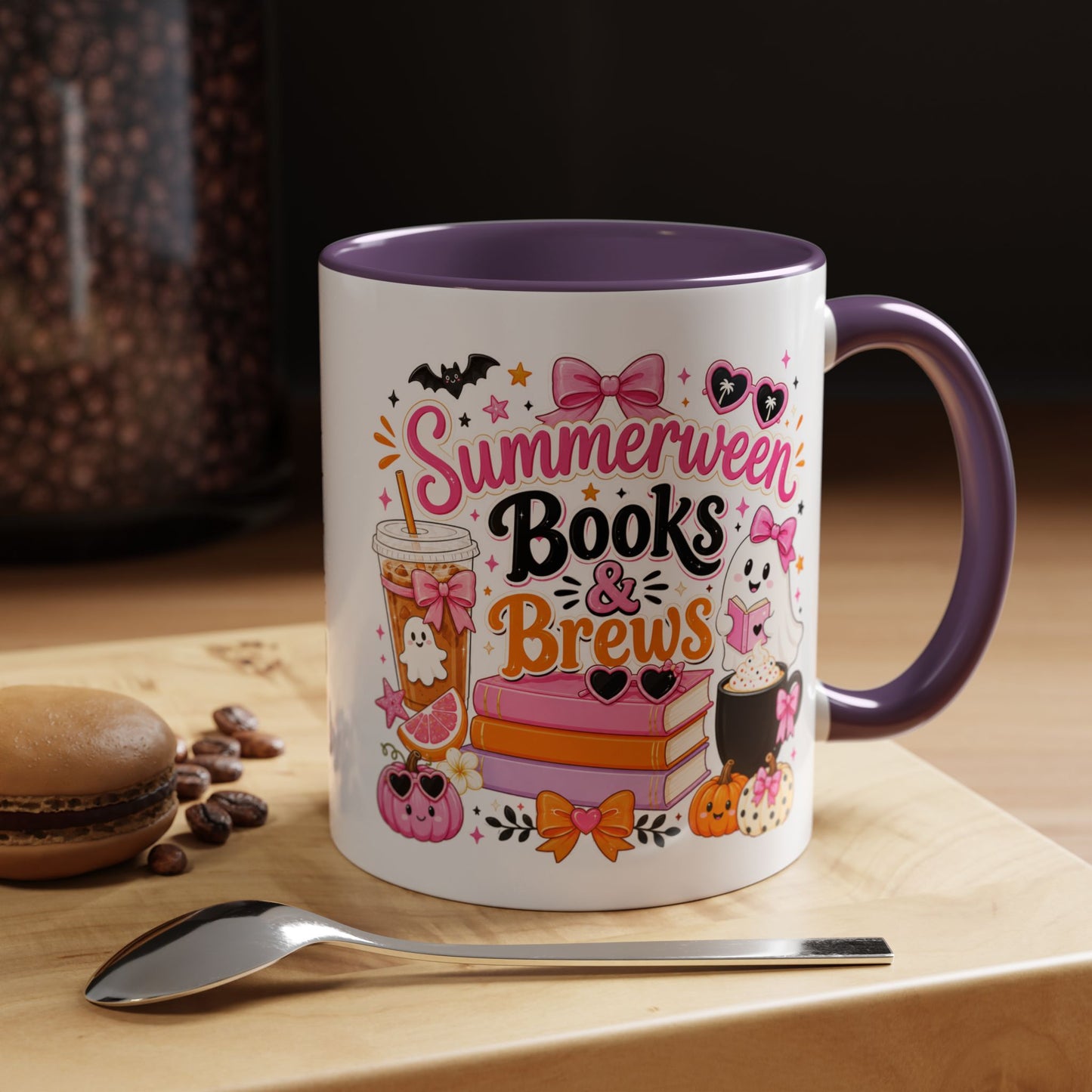 Summerween Books & Brews Coffee Mug