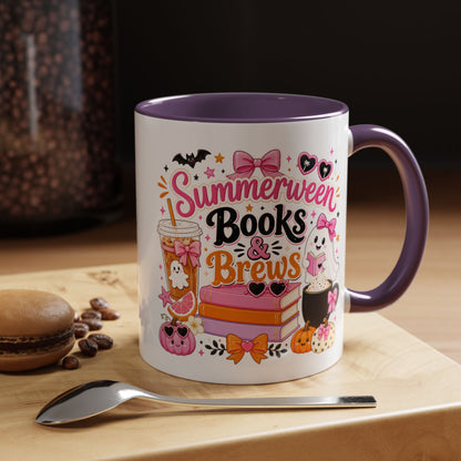Summerween Books & Brews Coffee Mug