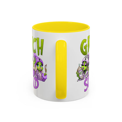 Grinch Squad Coffee Mug — Funny Holiday Green Girl 11/15oz Accent Mug