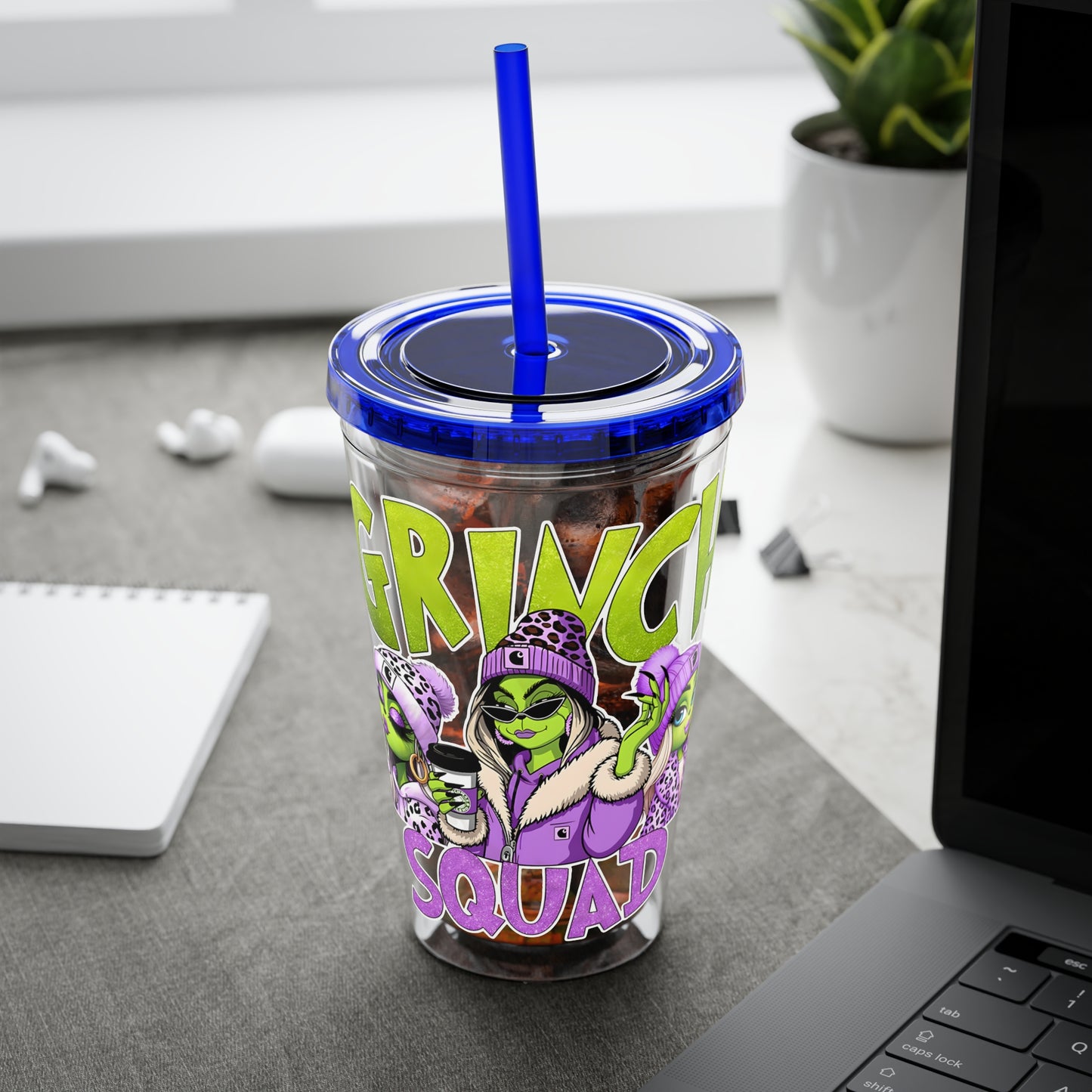 Sunsplash Tumbler with Straw, 16oz