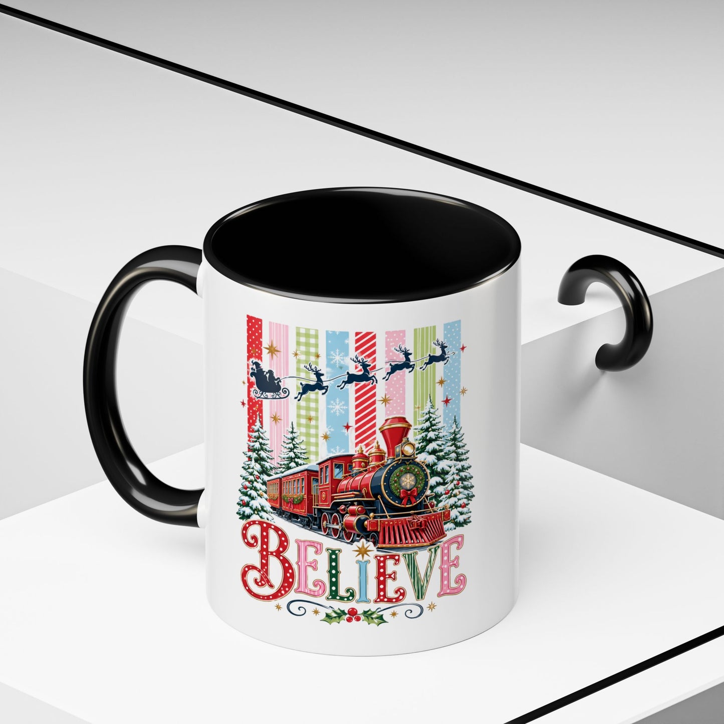 Believe Christmas Coffee Mug