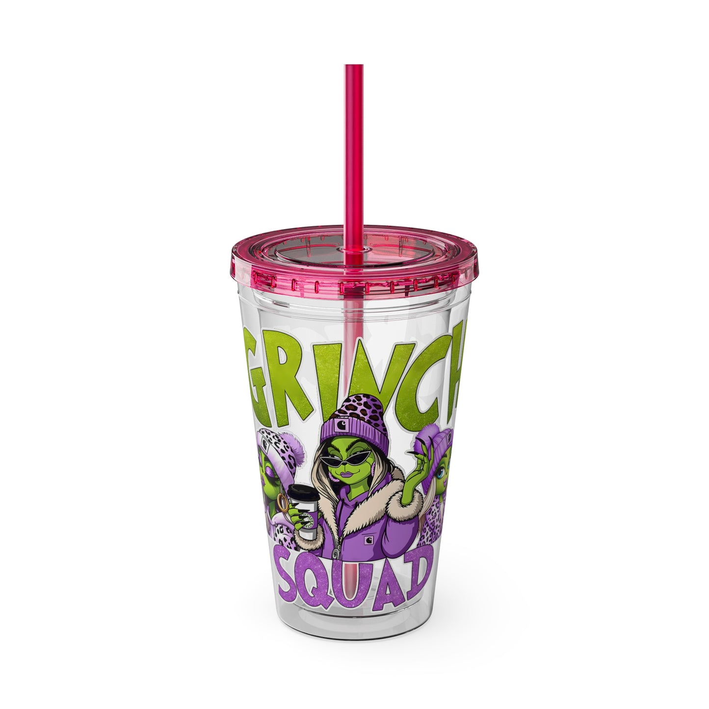 Sunsplash Tumbler with Straw, 16oz