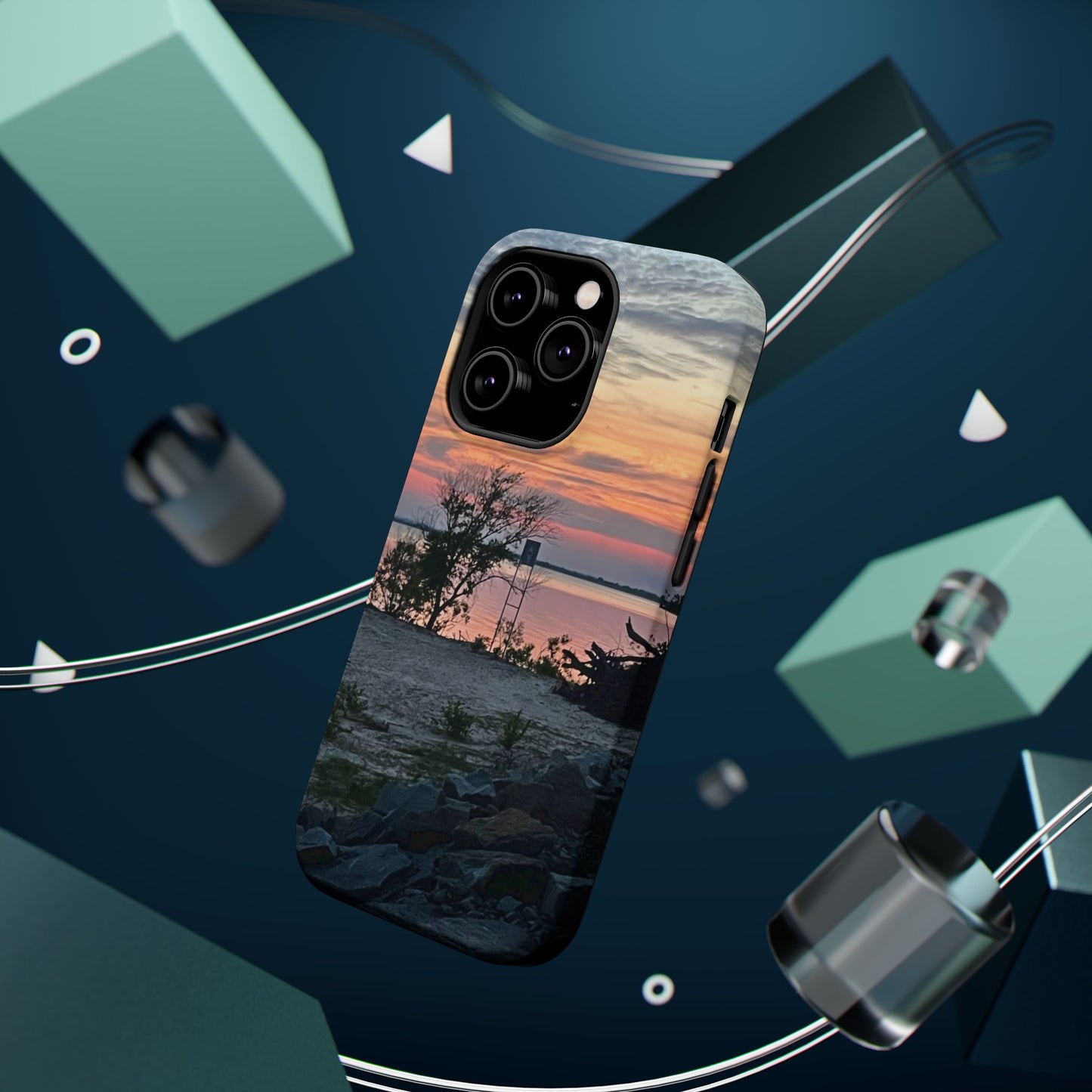 Sunset Shore Magnetic Impact-Resistant Phone Case