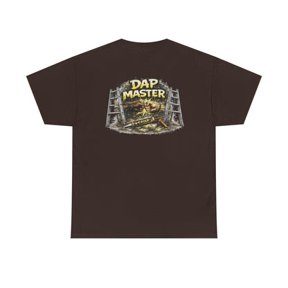 DAP Master Construction Worker Graphic T-Shirt | Caulking Contractor Tee