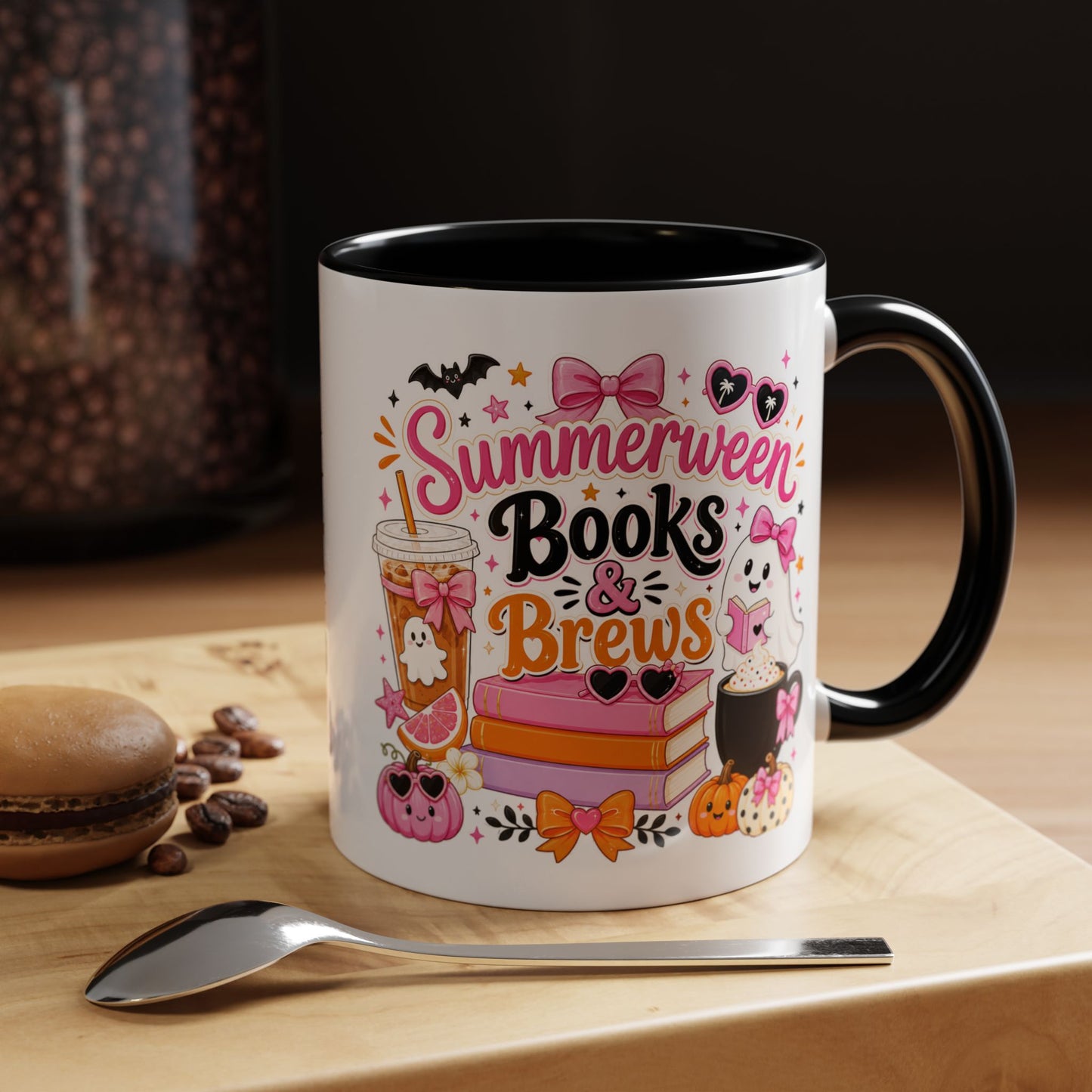 Summerween Books & Brews Coffee Mug