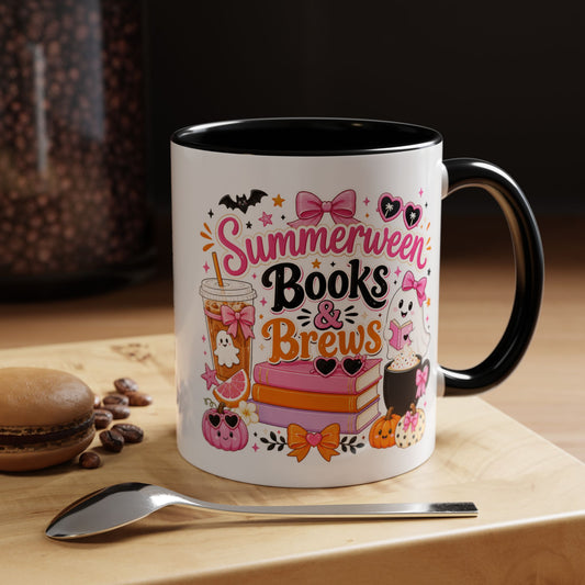 Summerween Books & Brews Coffee Mug
