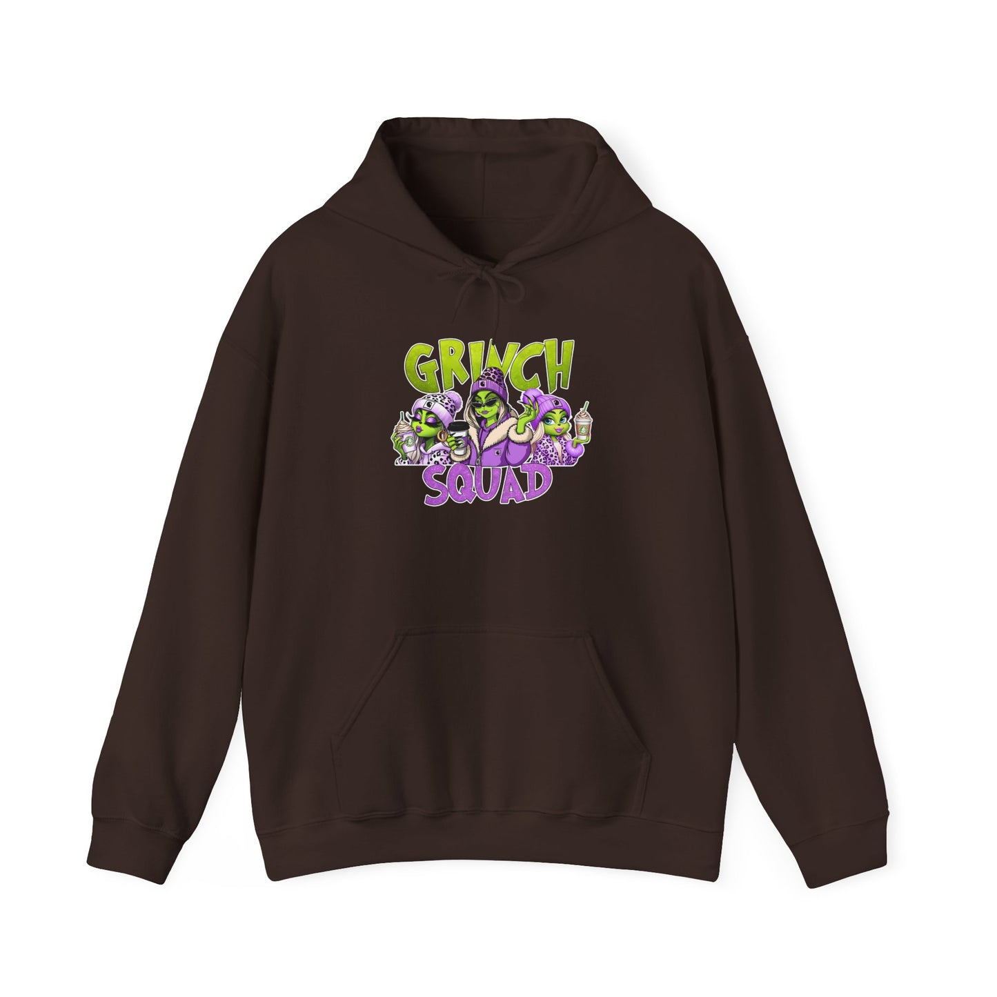 Grinch Squad Hoodie — Funny Holiday Christmas Sweatshirt