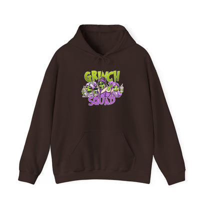 Grinch Squad Hoodie — Funny Holiday Christmas Sweatshirt