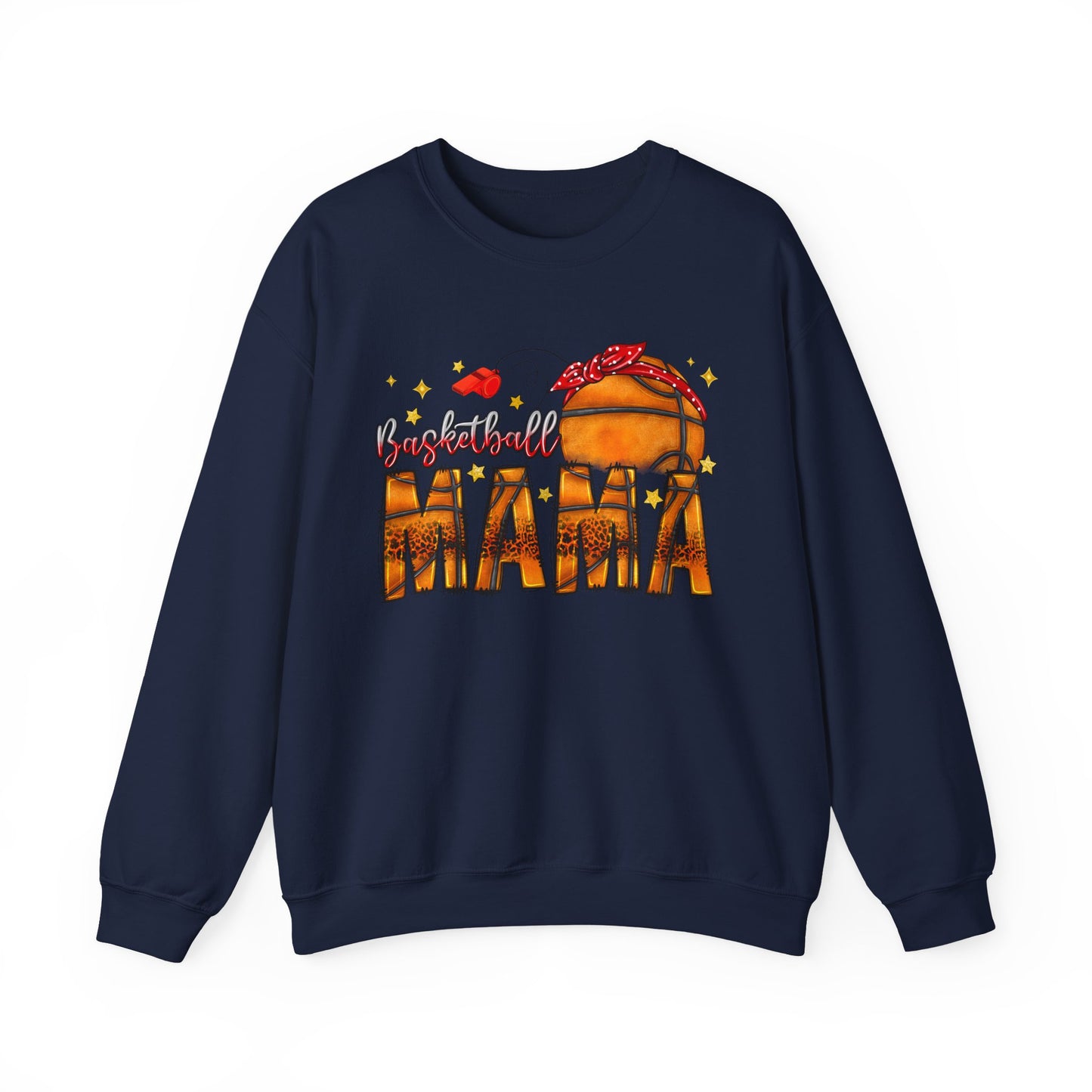 Basketball Mama Sweatshirt — Women's Basketball Mom Crewneck