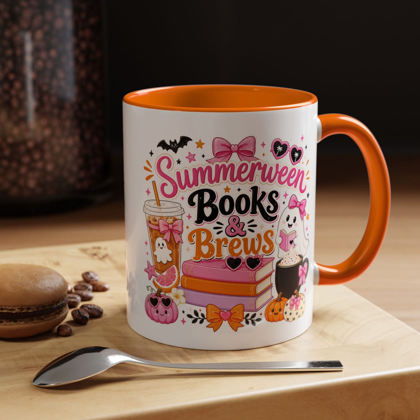 Summerween Books & Brews Coffee Mug