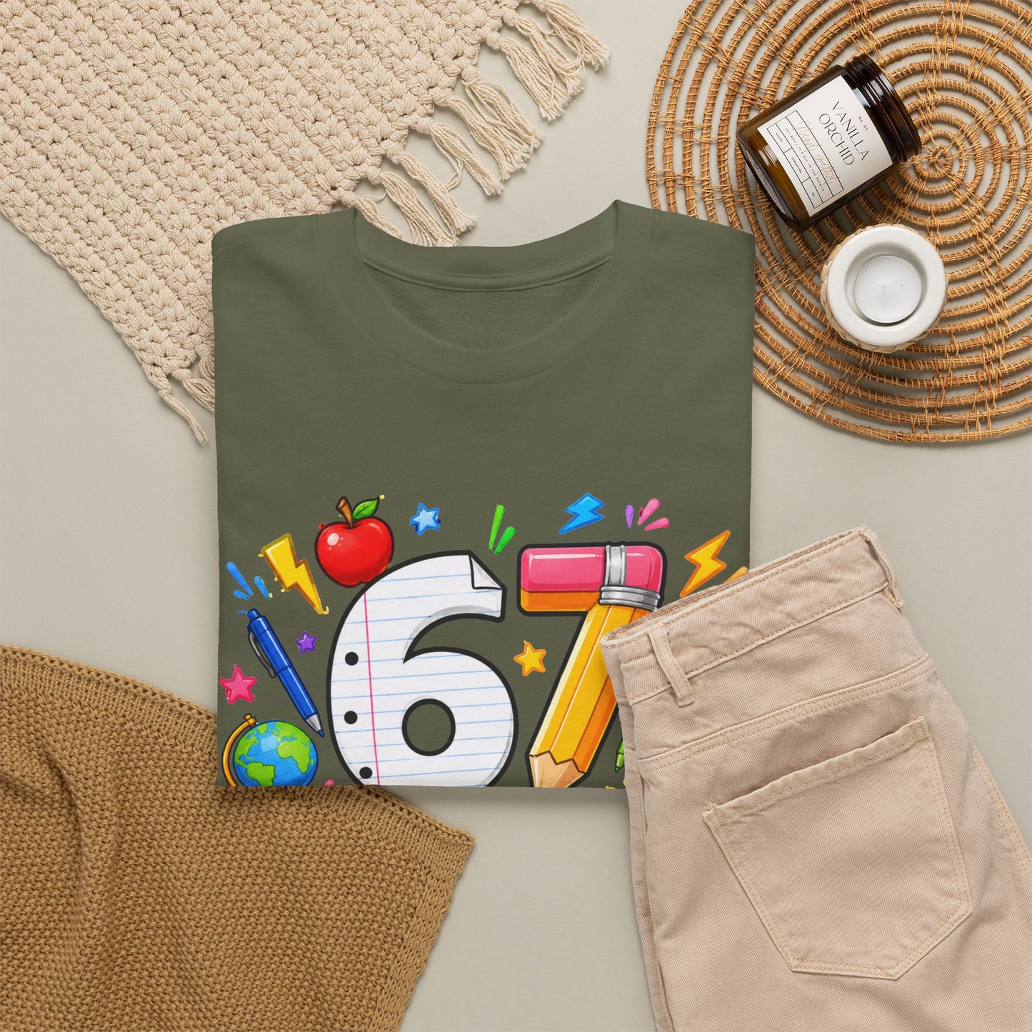 Teacher – "Literally the School Year 2026–2027" Colorful Back-to-School Tee