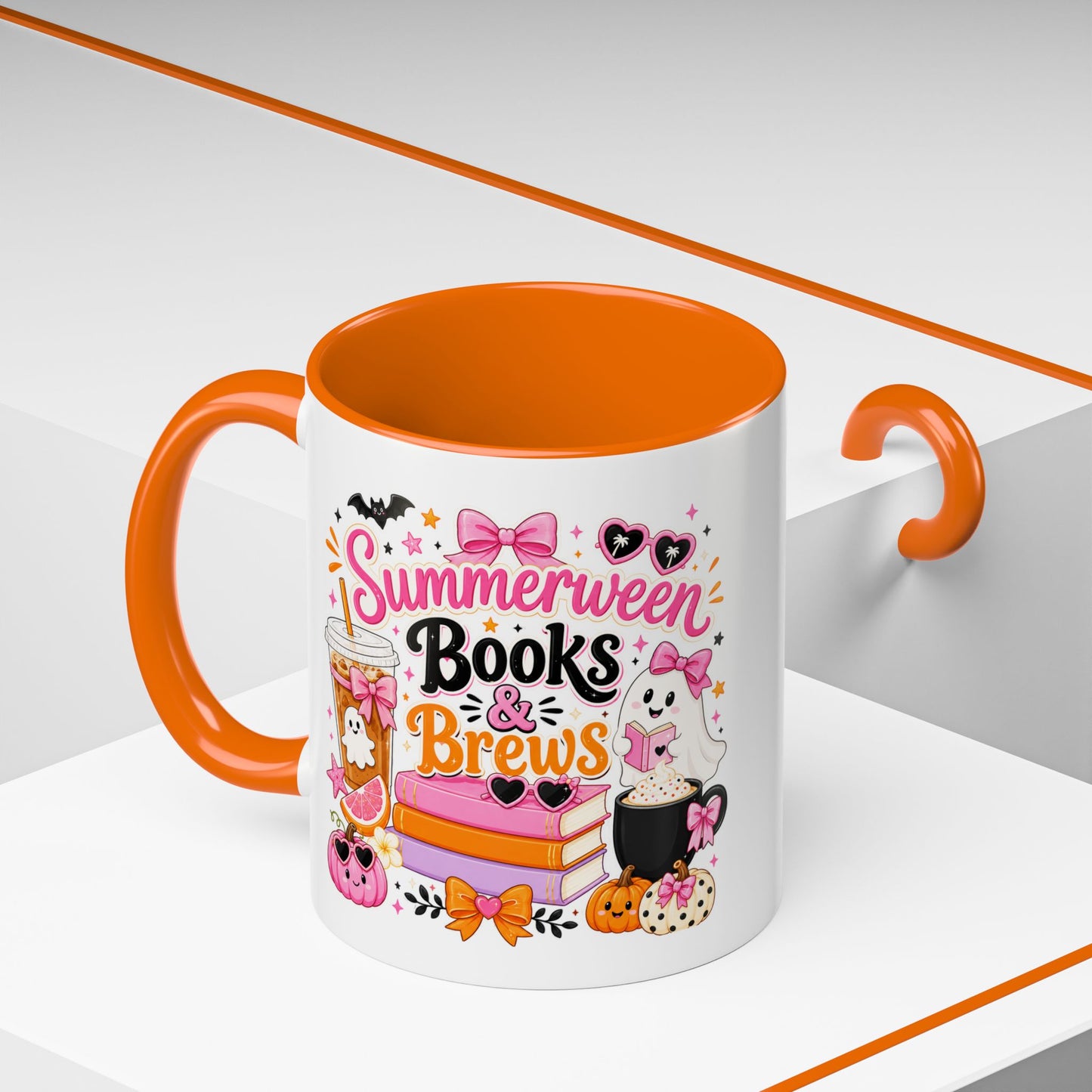 Summerween Books & Brews Coffee Mug