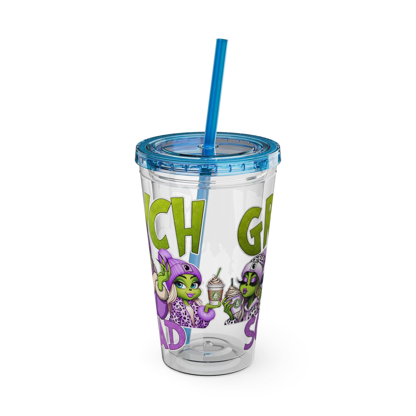 Sunsplash Tumbler with Straw, 16oz
