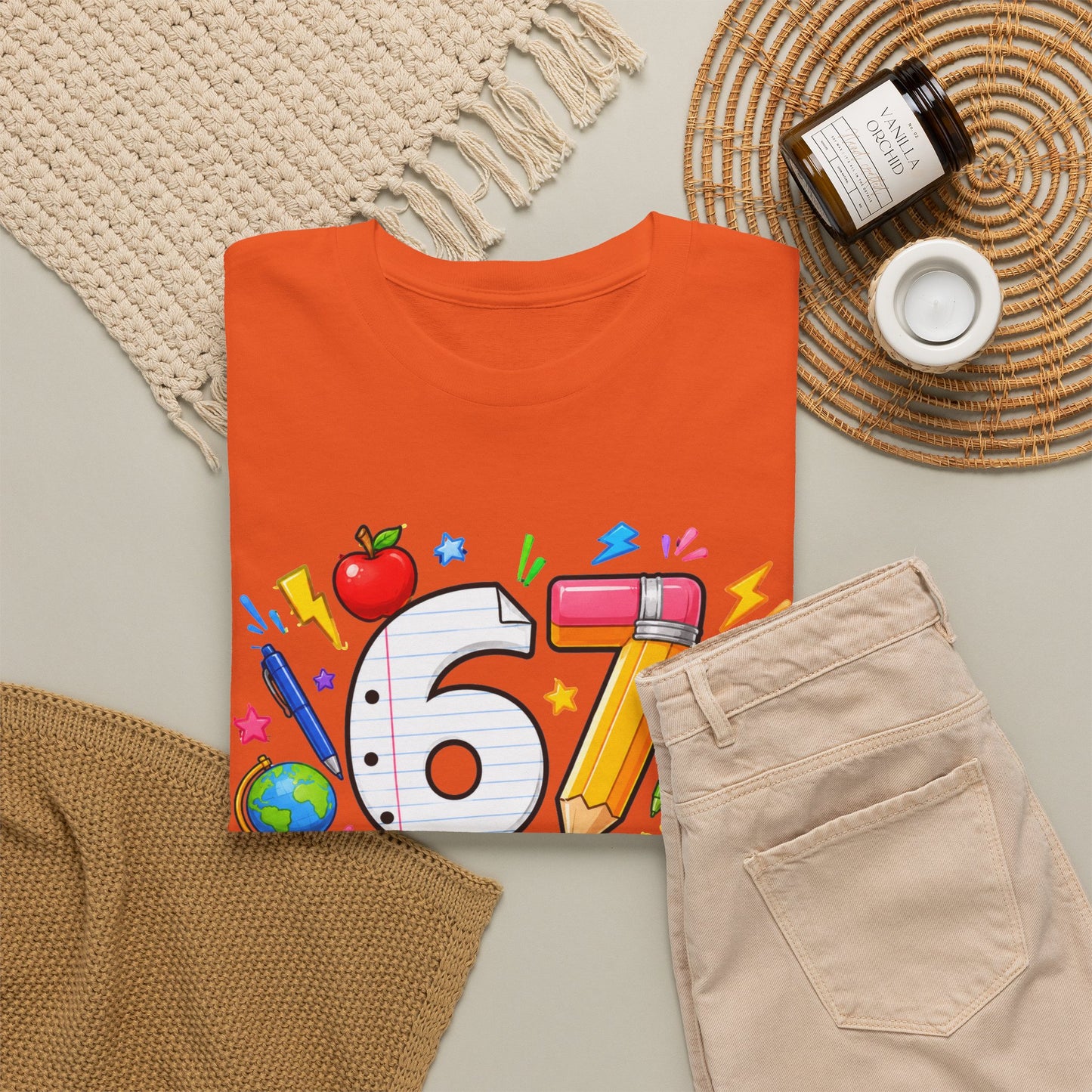 Teacher – "Literally the School Year 2026–2027" Colorful Back-to-School Tee